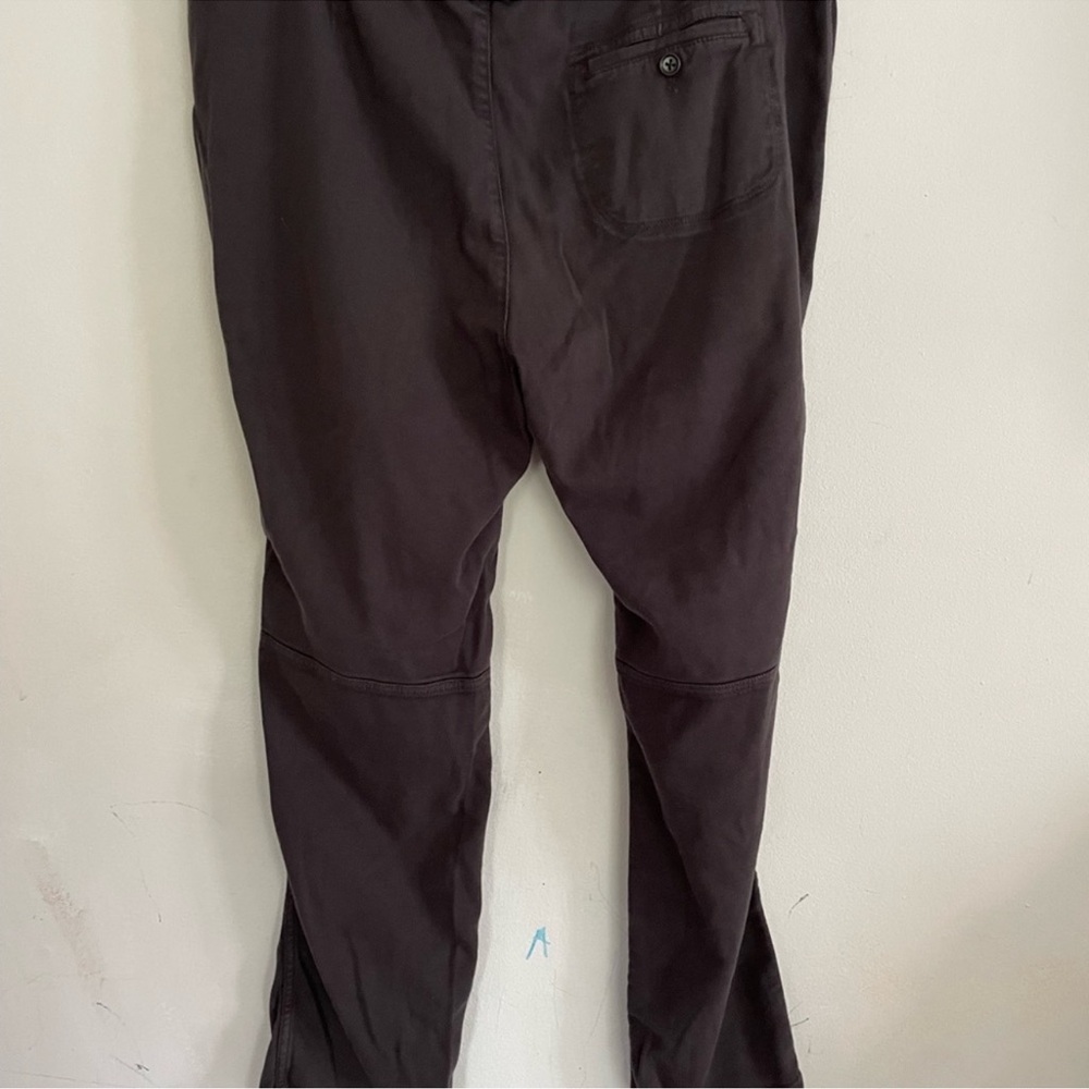 James Perse Mixed Media Pants Carbon 4 XL New - Picture 6 of 7